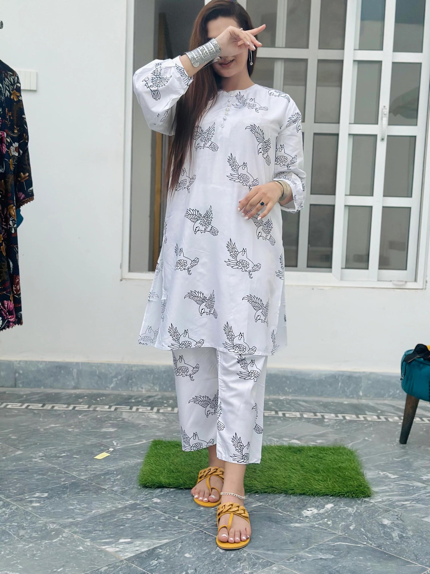 2 Piece Stitched | Sparrow Style | EMBROIDERED PREMIUM LAWN