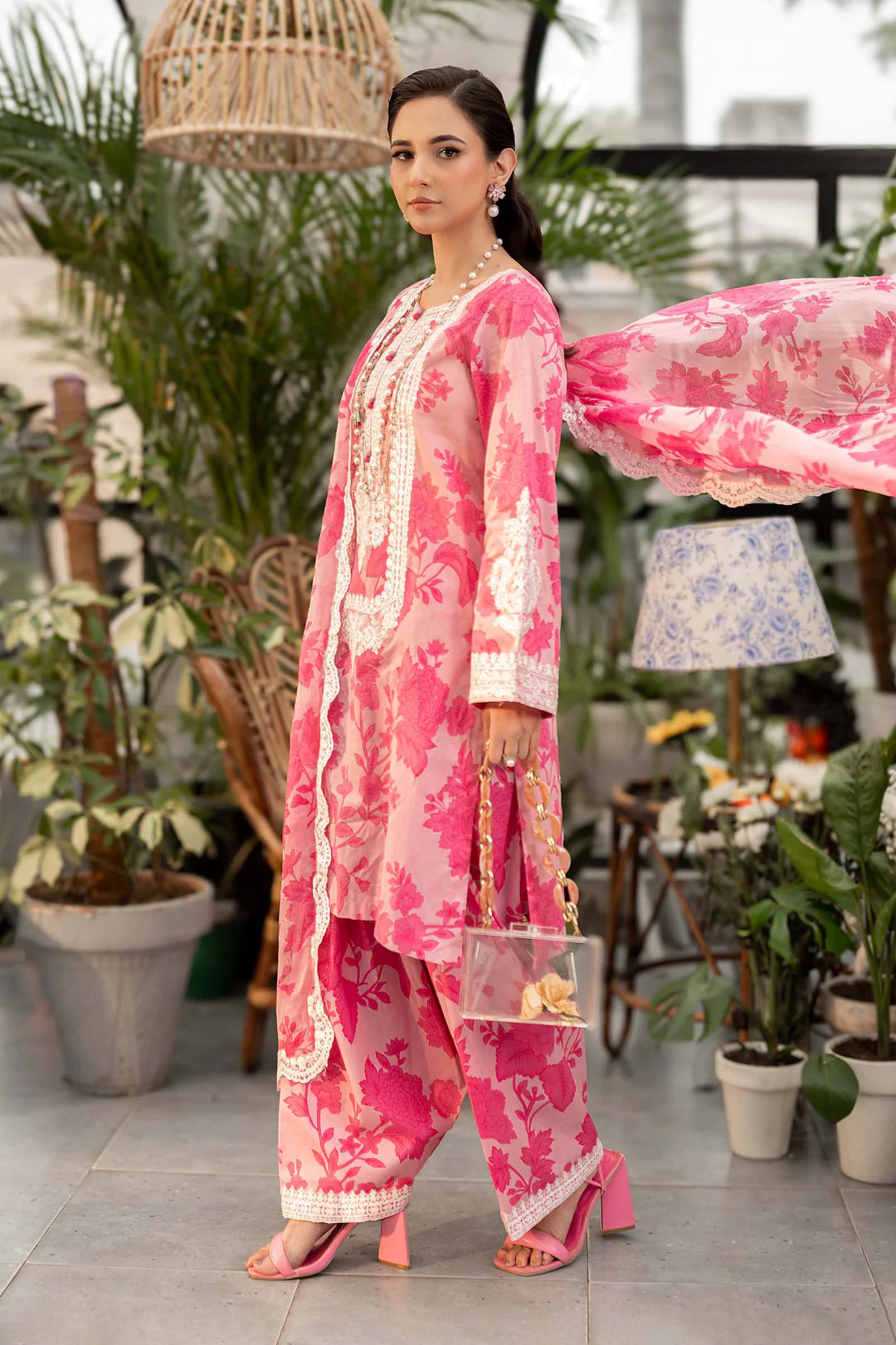 MARIA B Lawn || 3 PIECE UNSTITCHED Embroidered