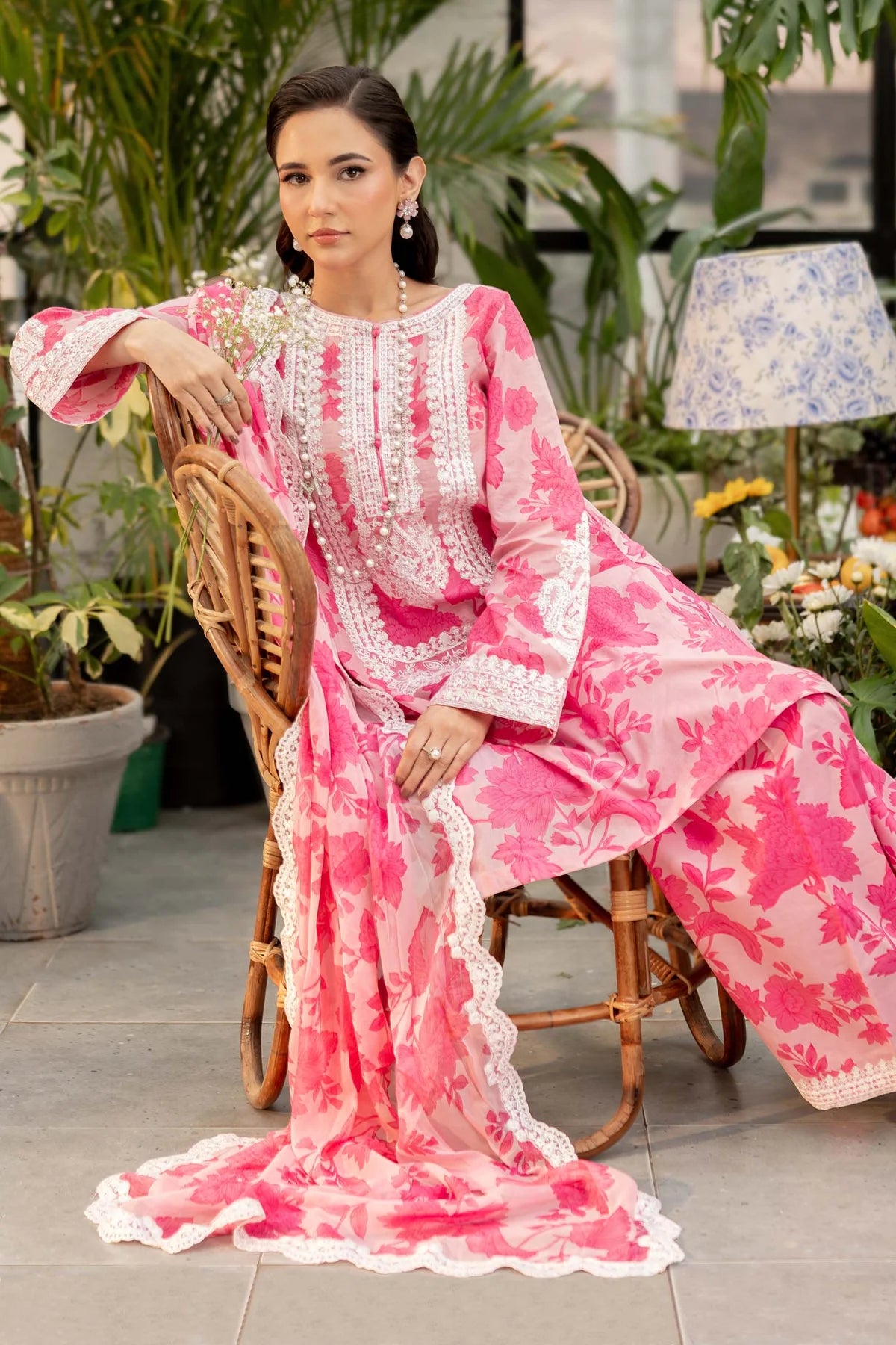 MARIA B Lawn || 3 PIECE UNSTITCHED Embroidered