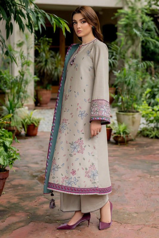 COCO by ZARA SHAHJAHAN || 3pc Unstitched Embroidered Lawn