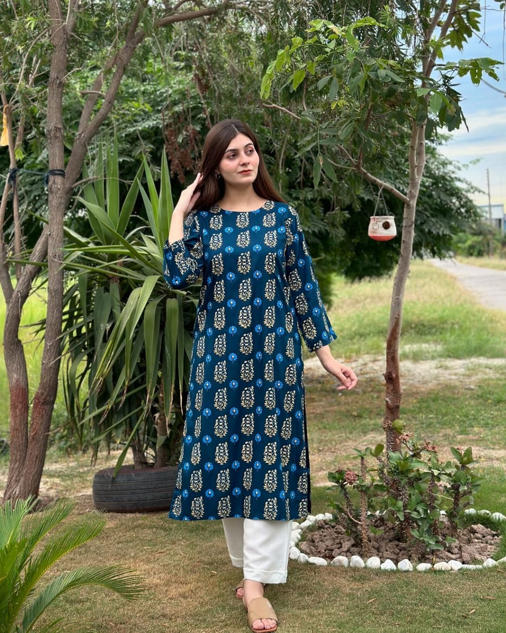 Rangrez Kurti Long Length