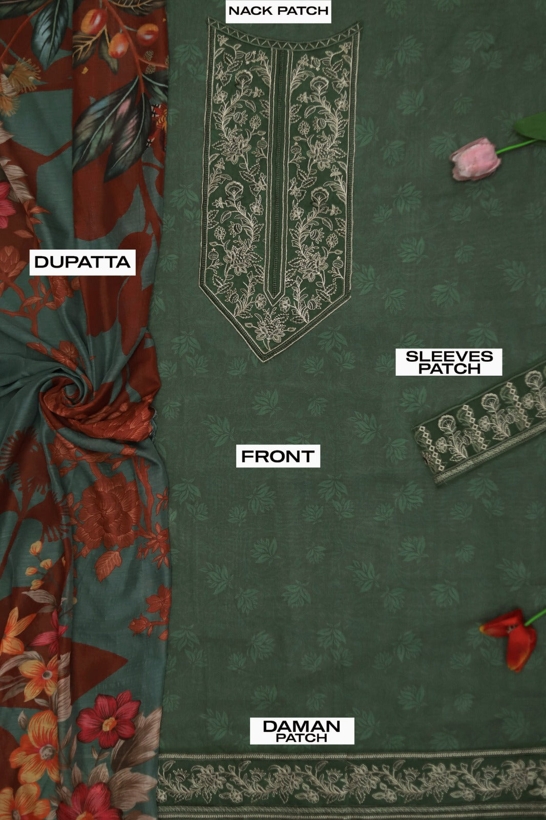 Farasha Seraya Lawn | Digital Printed Lawn 3 piece