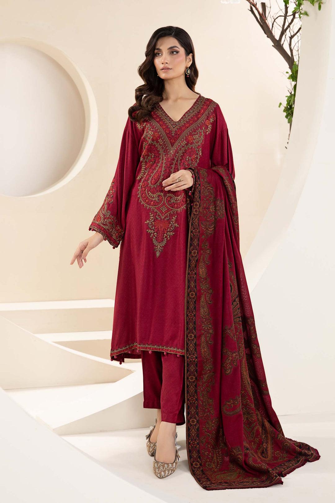 MARIA.B - PURE LAWN 3PC EMBROIDERED