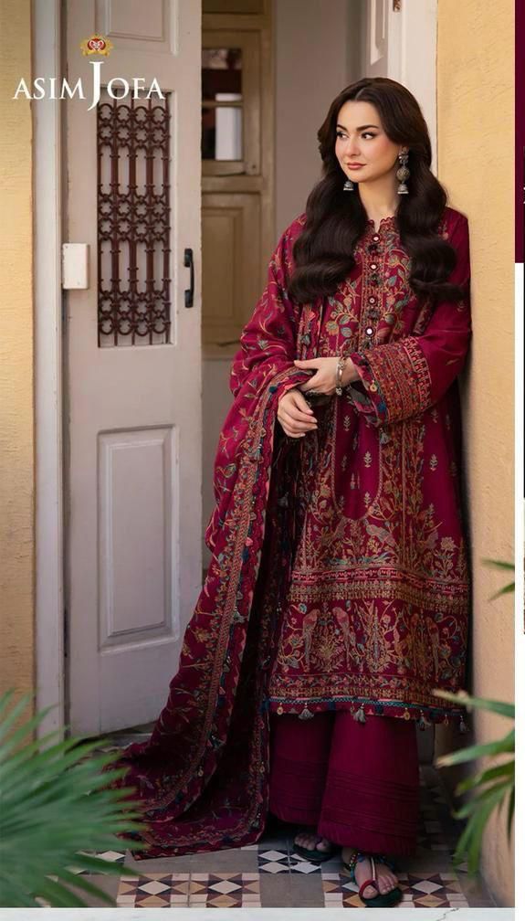 ASIM JOFA - Full Boring Embroidered | 3 PIECE