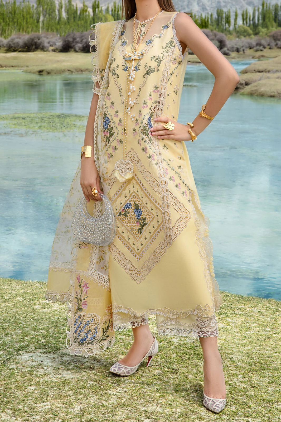 CRIMSON EID COLLECTION - Heavy Embroidered