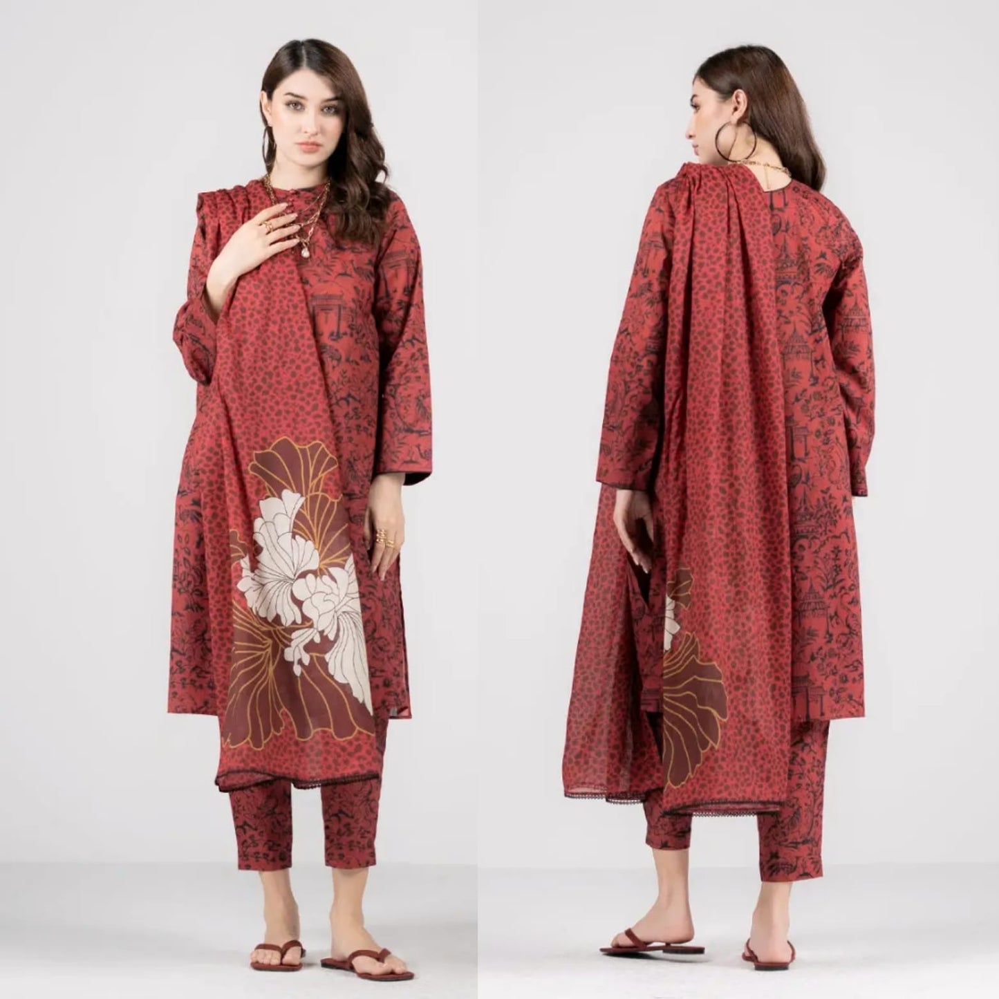 MARIA B 3pc - LAWN COLLECTION 2025