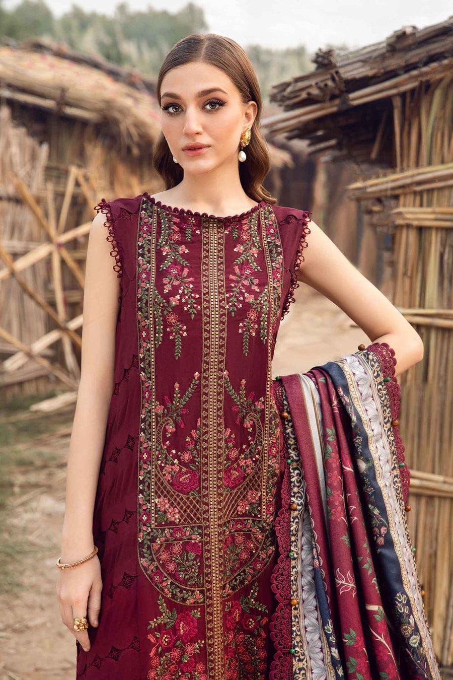 Maria B Lawn 2025 | Embroidered Panels