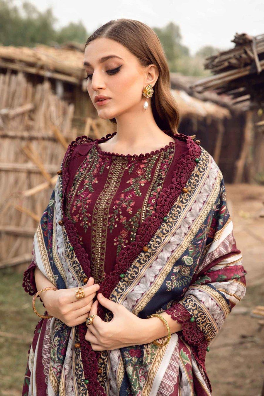 Maria B Lawn 2025 | Embroidered Panels