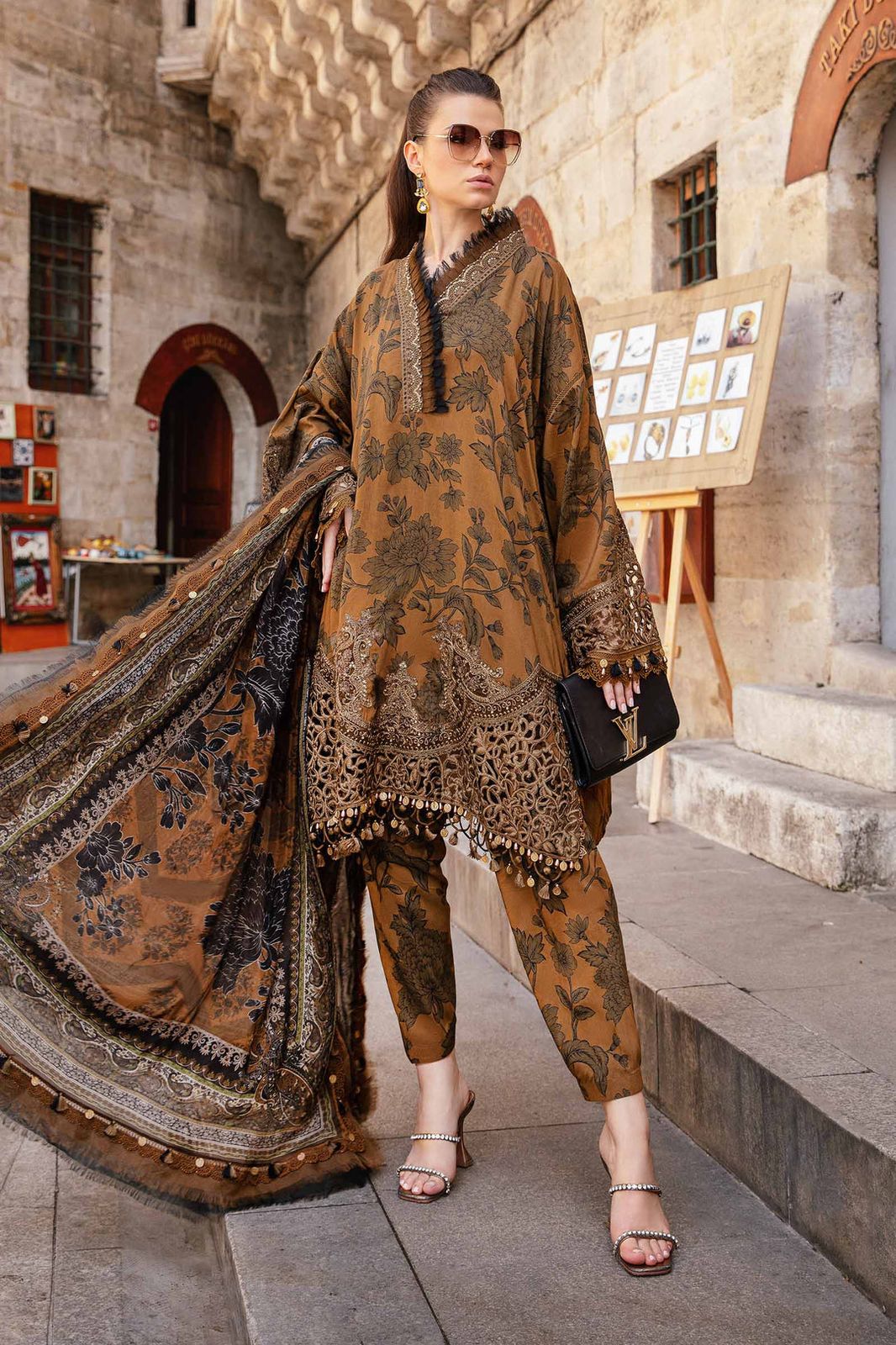 Maria B | Luxury Collection  Lawn 3 Pcs Suit