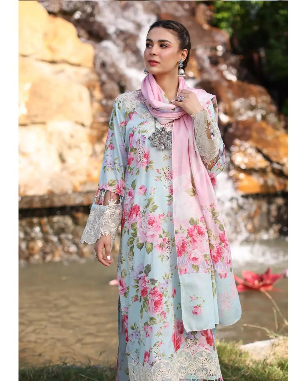 IZNIK | LAWN Embroidered Printed