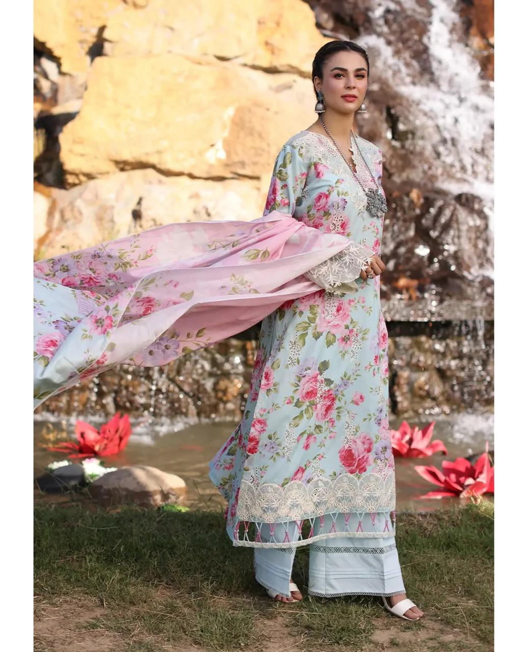 IZNIK | LAWN Embroidered Printed