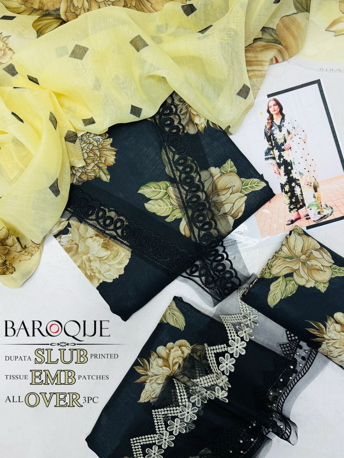 BAROUQE 3pc Summer Eid Collection