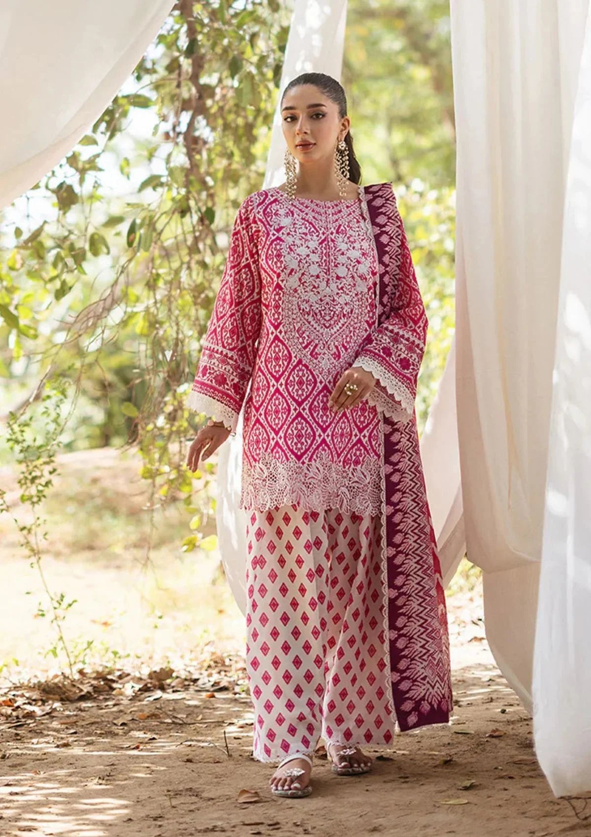 Zainab Chottani | 3 piece -  Premium Tahra LAWN Printed