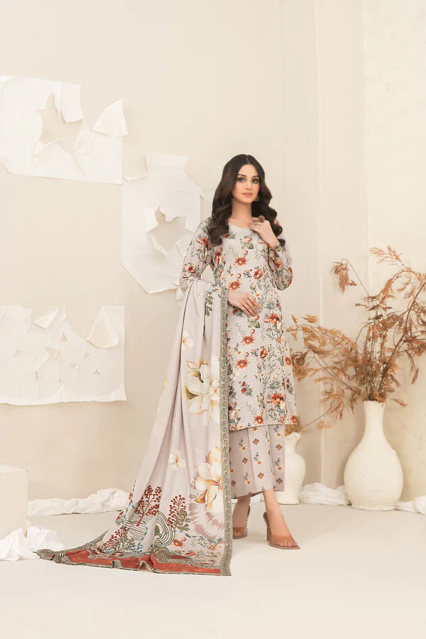 JAZMIN | 3 piece -  Premium LAWN TanaDora