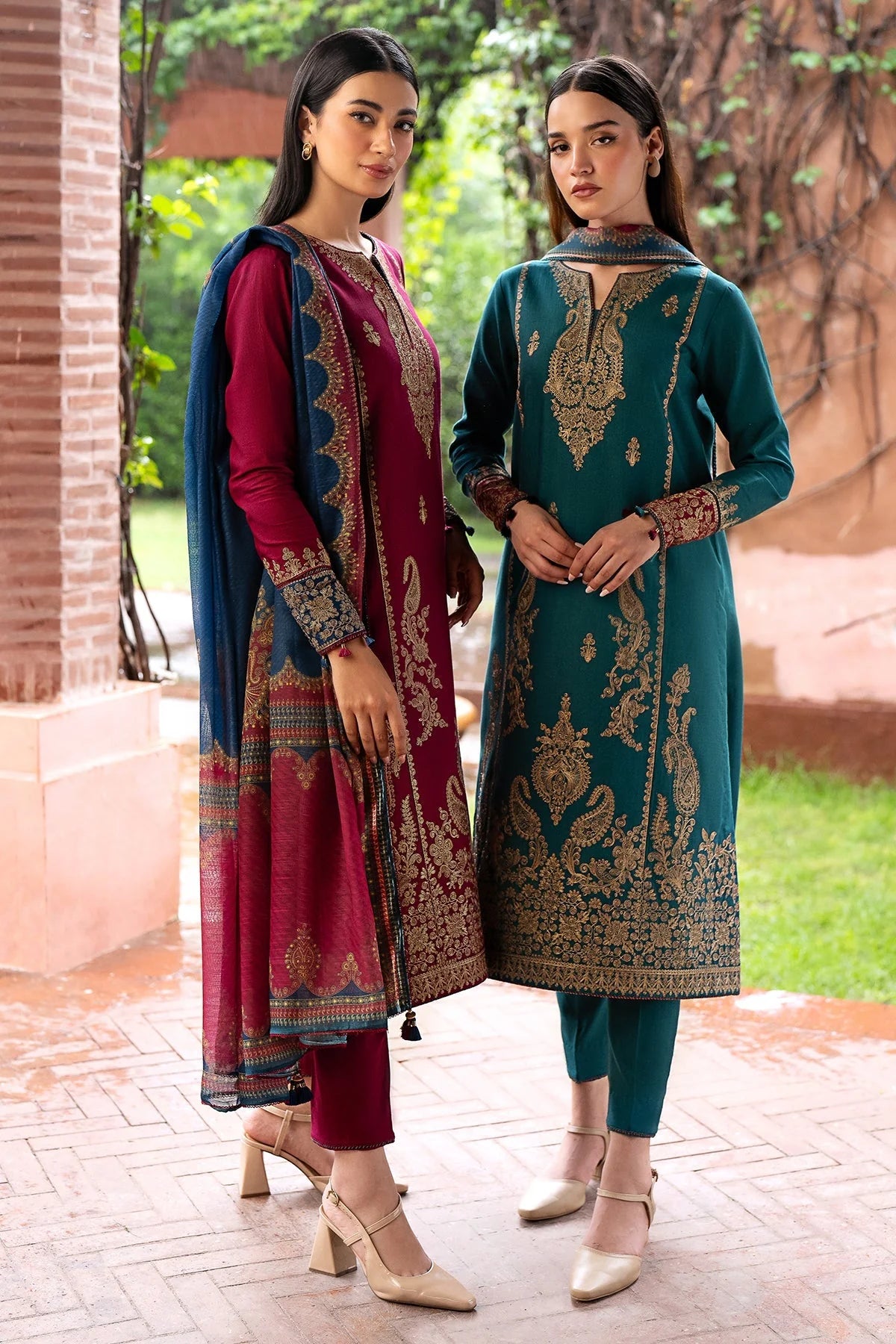 JAZMIN | 3pc Unstitched Embroidered Lawn