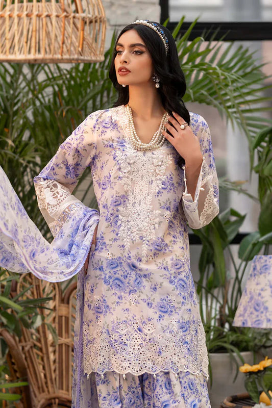 MARIA B |Thread Embroidered  - Lawn Collection