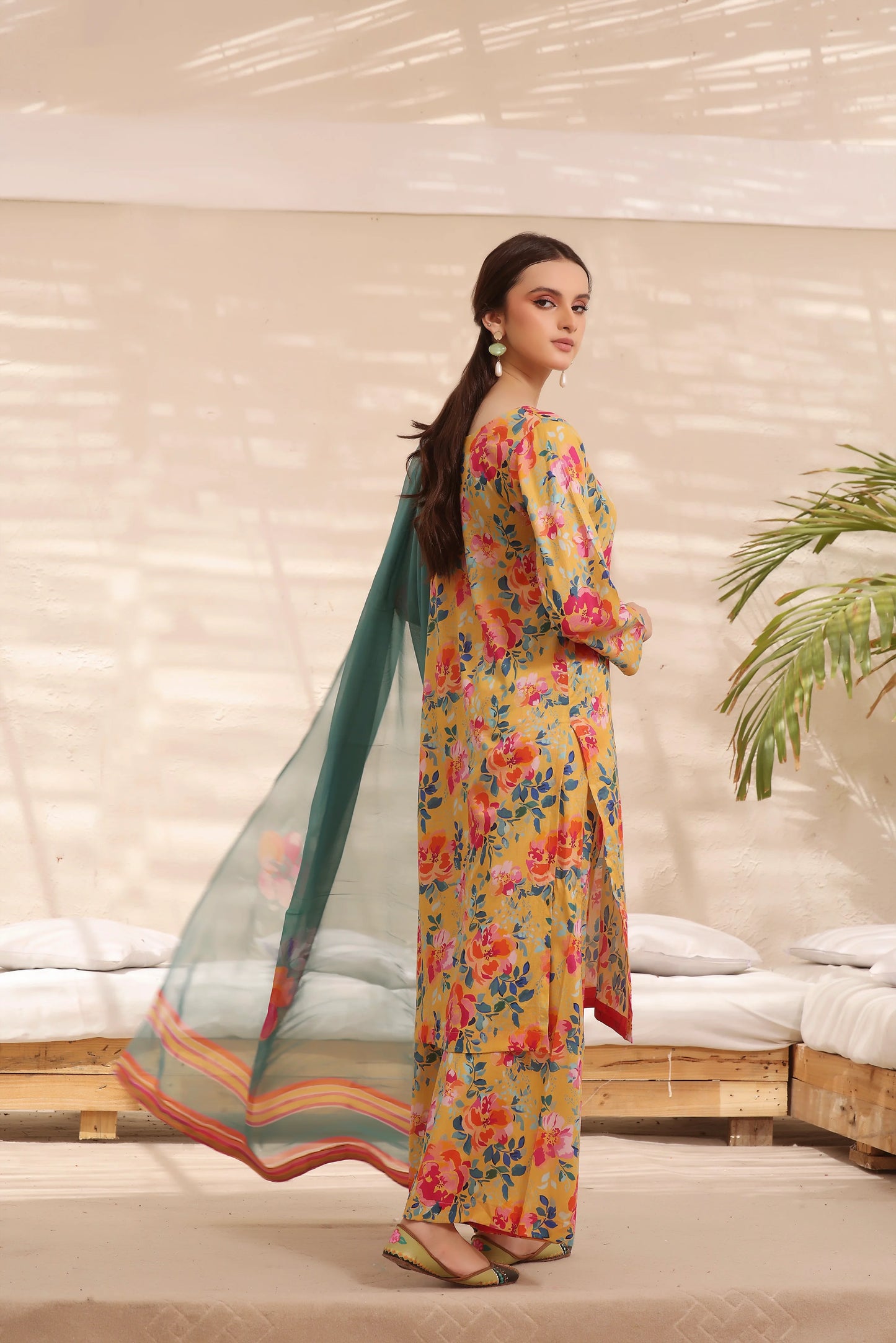 JAZMIN | 3 piece -  Premium LAWN TanaDora