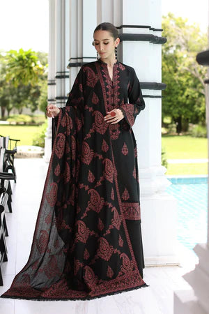 Zara Shahjahan Lawn ||3pc Unstitched Embroidered Lawn